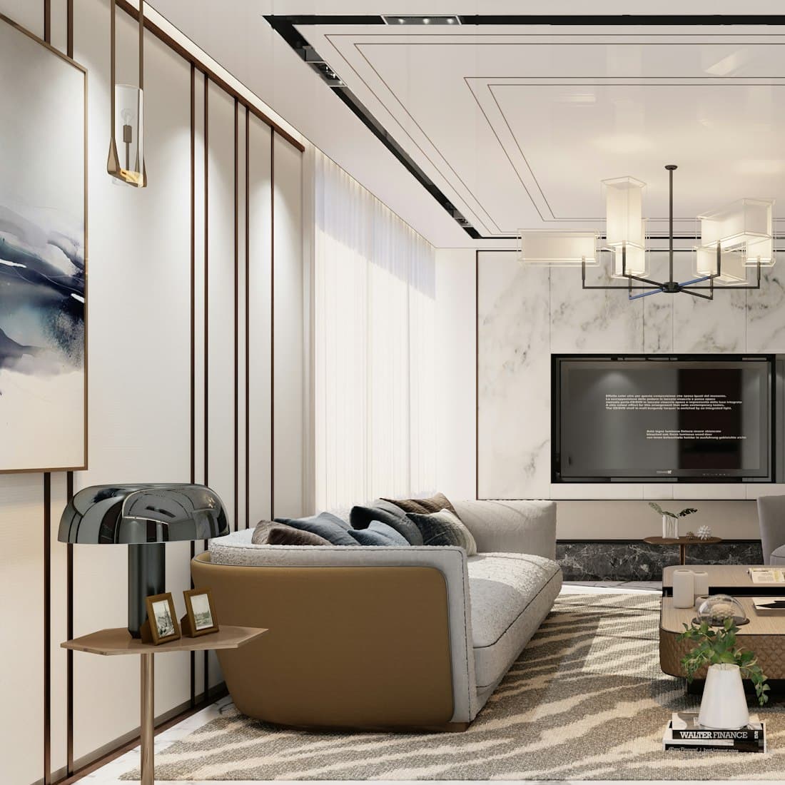 Elegant Family Living Room