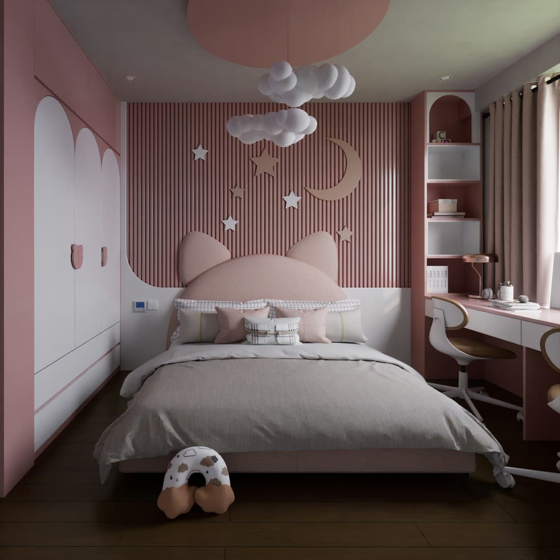 Pink Princess Bedroom