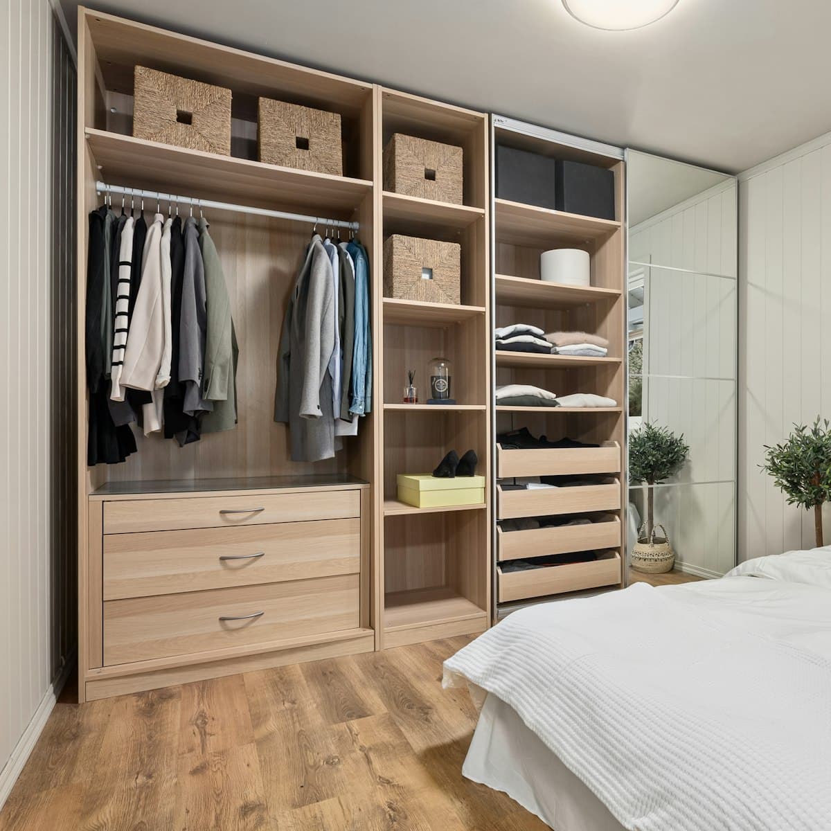 Wooden Storage Wardrobe