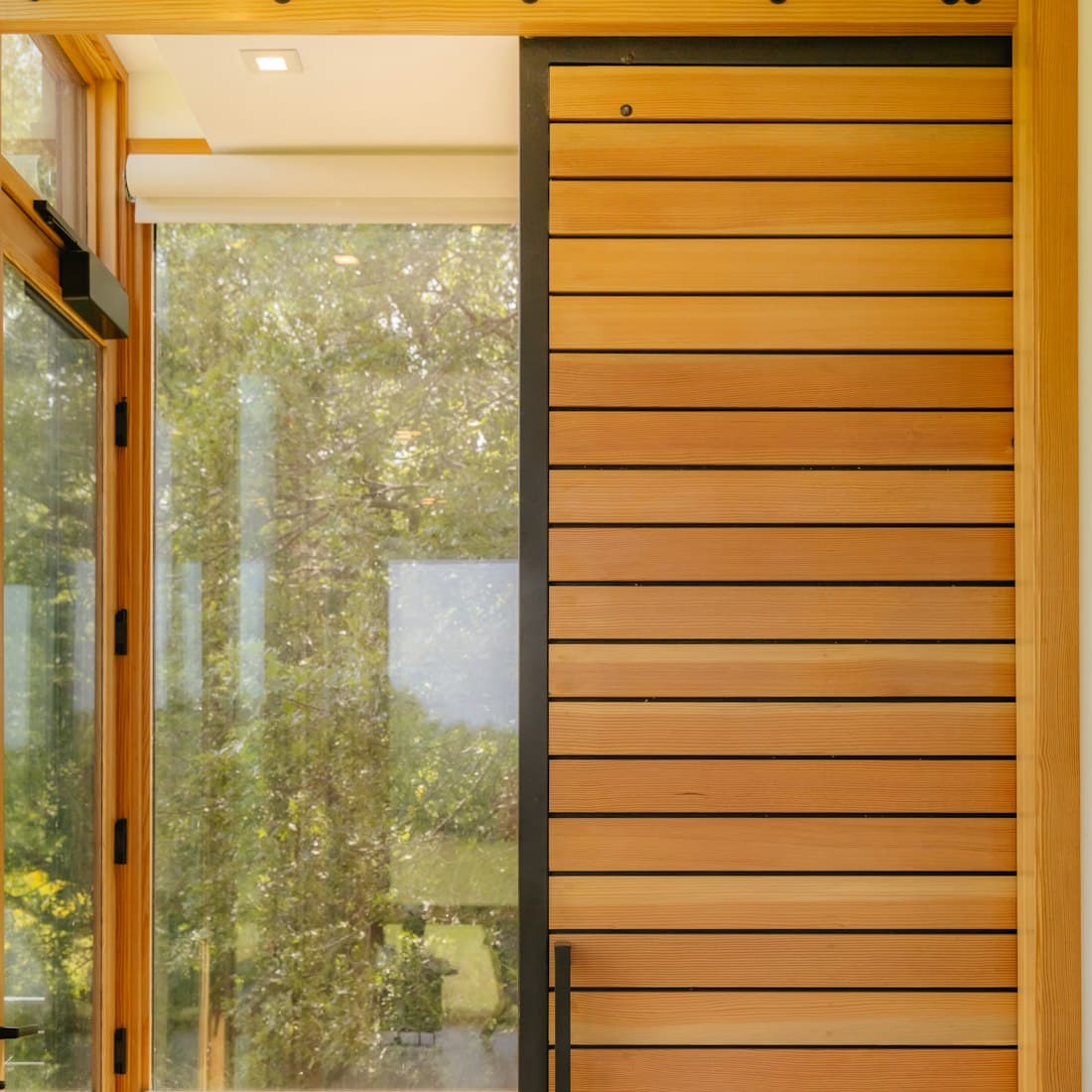باب شرائح أفقية